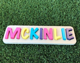 Personalized Name Puzzle - up to 9 letters