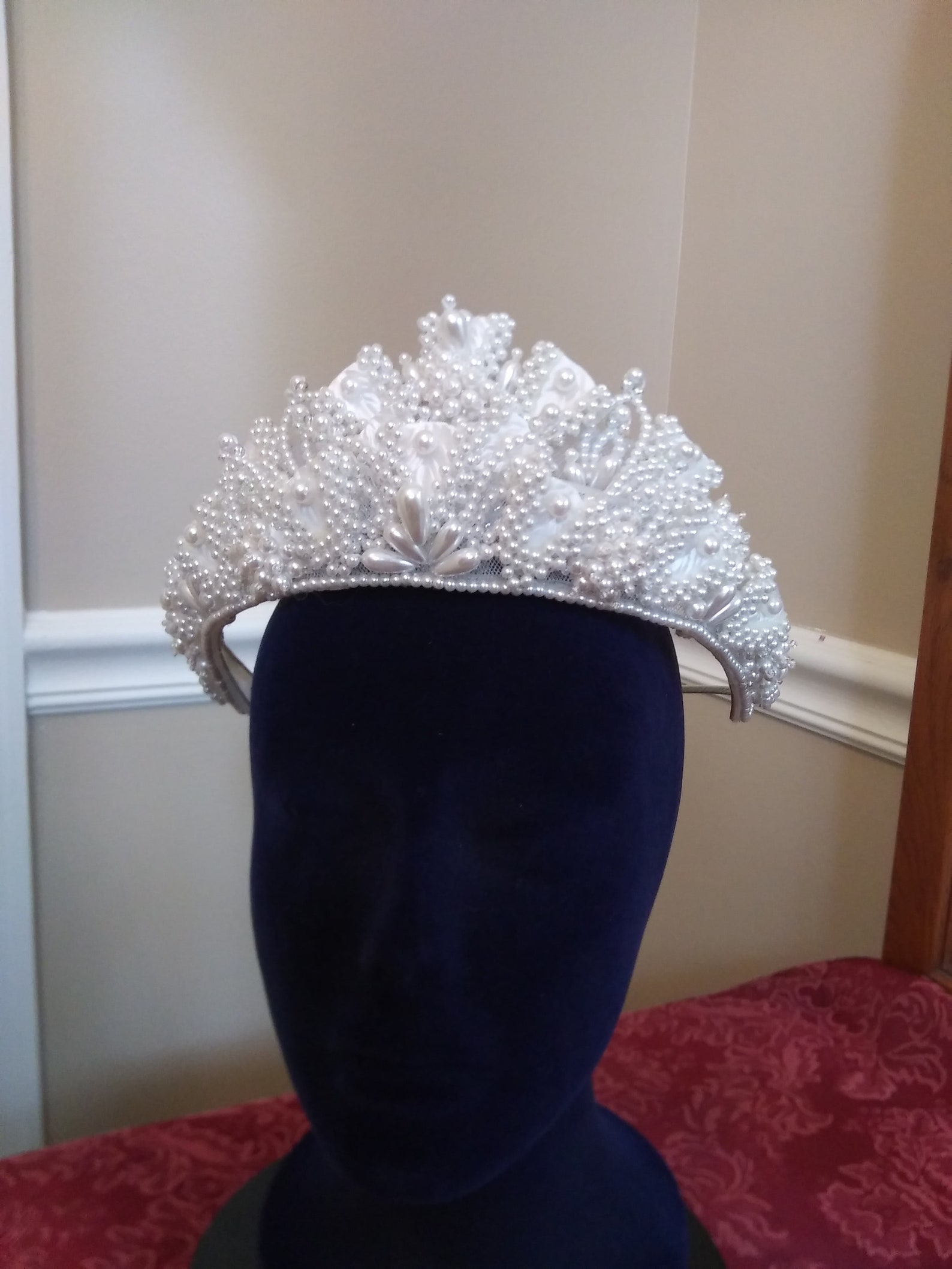 bridal tiara headpiece