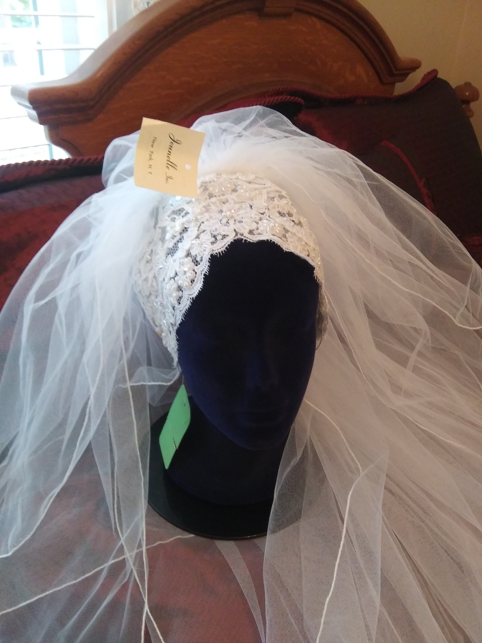 bridal veil headpiece