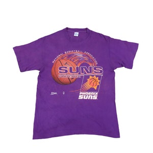 Vintage 90s Phoenix Suns T-Shirt , NBA Basketball , Size L