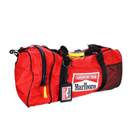 Vintage 90s Marlboro ADVENTURE TEAM Duffle Bag
