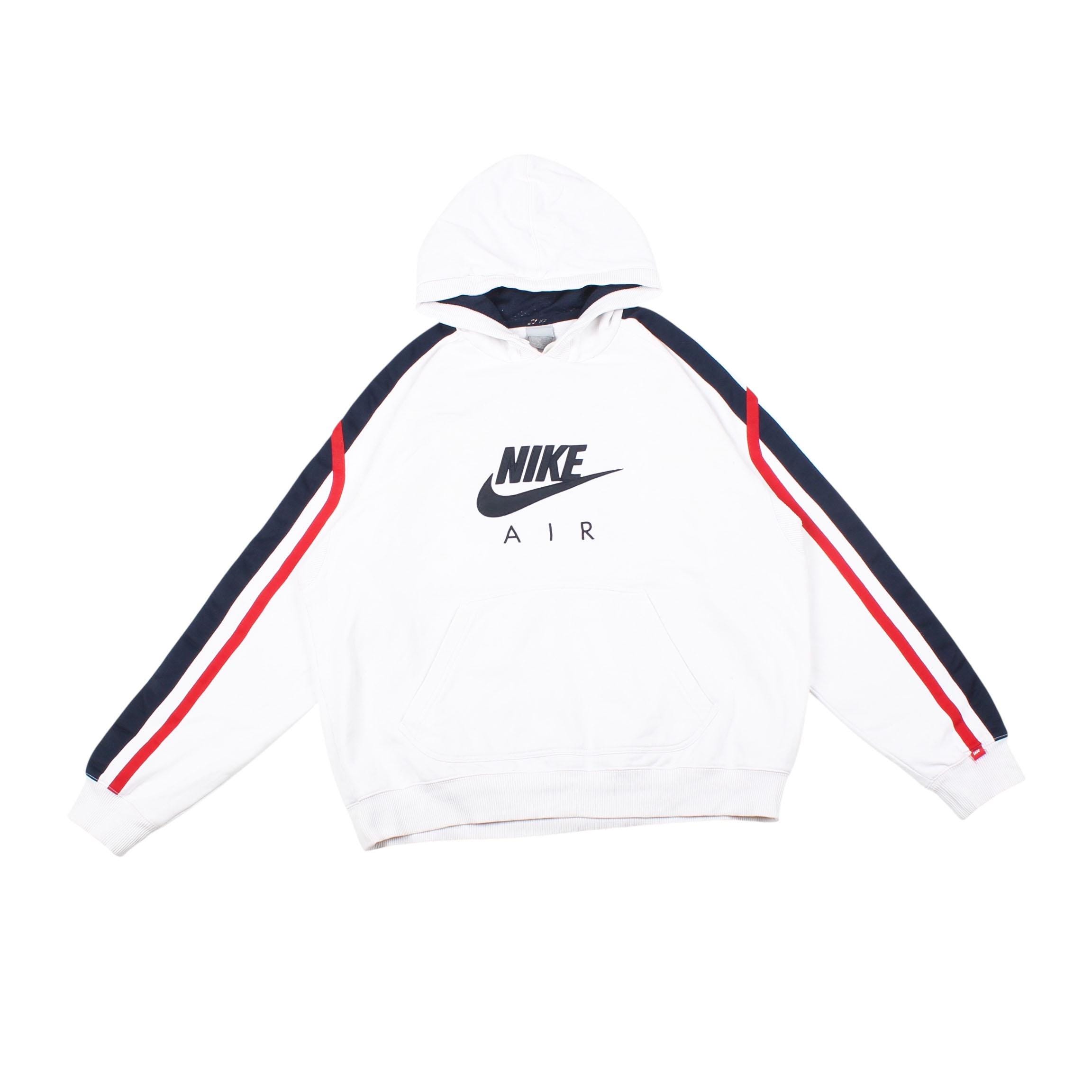 red white blue nike sweatshirt