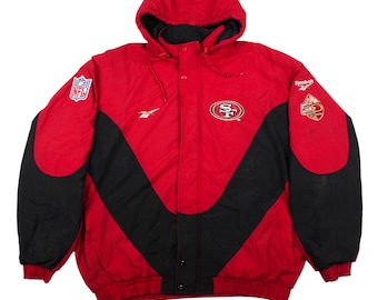 Vintage 90s Reebok San Francisco 49ers Jacket 50th Anniversary NFL