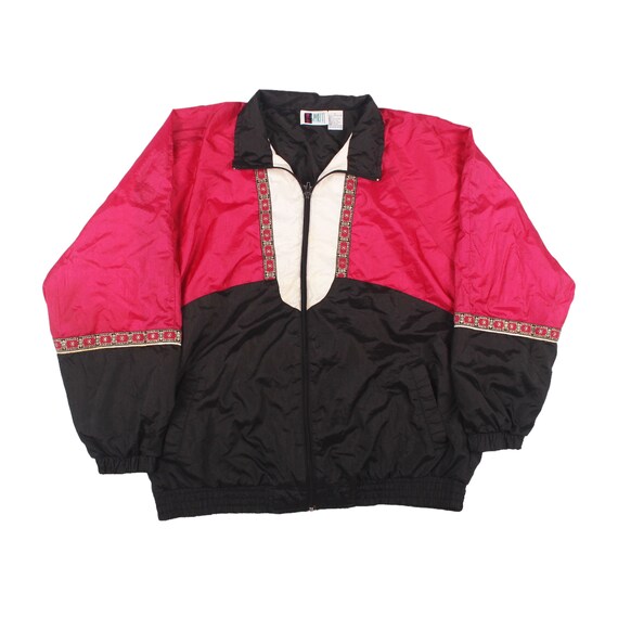 Vintage  90s Colorful  Windbreaker Jacket ,  Rain… - image 2