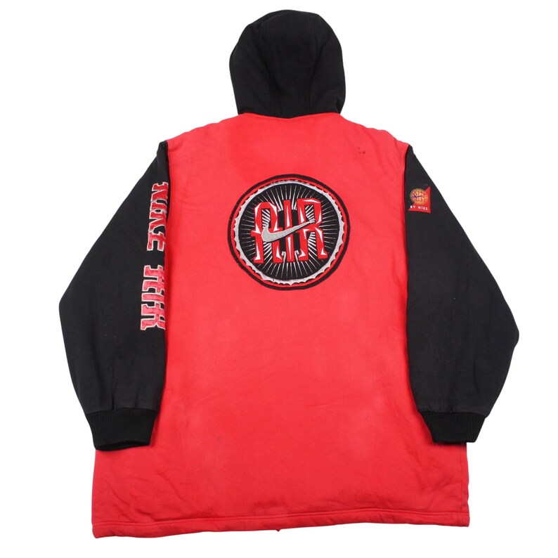 vintage nike air sherpa hoodie , 90s nike full zip jacket , red black nike air hoodie , vintage nike winter jacket , retro nike streetwear hoodie , oversized nike air jacket , nike sherpa lined coat vintage , y2k nike air hoodie , classic 90s nike jacket , vintage nike logo back hoodie , nike collectors jacket 90s , old school nike full zip , nike winter streetwear vintage , rare nike air sherpa jacket , vintage nike outerwear