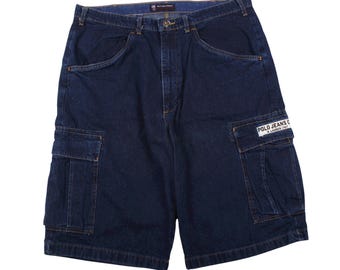 Vintage 90's Polo Ralph Lauren Men Blue Jeans DEMIN Hip Hop OG