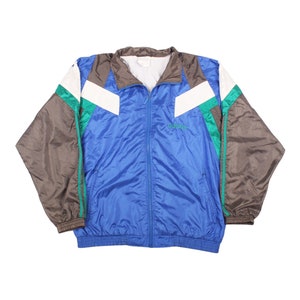 vintage veste coupe-vent adidas taille L, veste de survêtement, vêtements de sport, années 90, an 2000