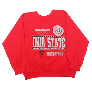 Vintage Ohio State Buckeyes Sweatshirt: 90s OSU Crewneck Pullover