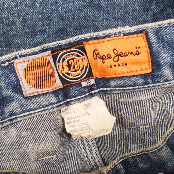 Vintage PEPE Jeans Size W 38 in  ,  Hip Hop 1990s… - image 8