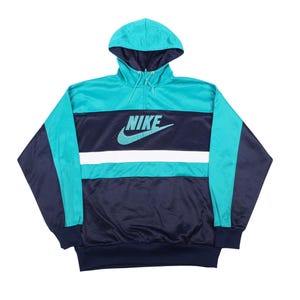 nike oversized colorblock hoodie sweatshirt