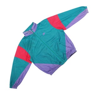 Vintage Nike Windbreaker Jacket 90s Retro Hip Hop Sport Track Top Zip-Up