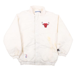 シカゴブルズ スタートジャケット Lサイズ 90年代 STARTER スターター NBA シカゴ・ブルズ 中綿 ナイロン