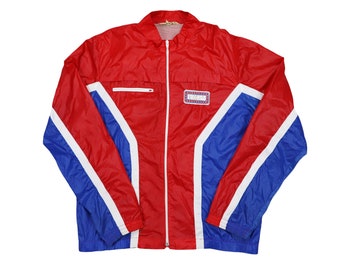 Chaqueta de carreras Yamaha vintage de los 90, cortavientos retro de automovilismo, estilo urbano, Japón