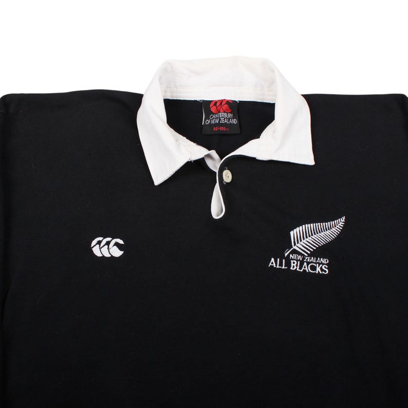 Vintage Canterbury of New Zealand All Blacks Rugby Shirt - Etsy