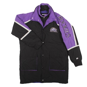 Vintage 90s MLB Colorado Rockies Windbreaker Jacket Size L Vintage 90s MLB Colorado Rockies Windbreaker Jacket Size L