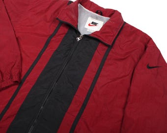 Vintage Nike veste coupe-vent des années 90 zippée veste de survêtement unisexe rétro sportswear