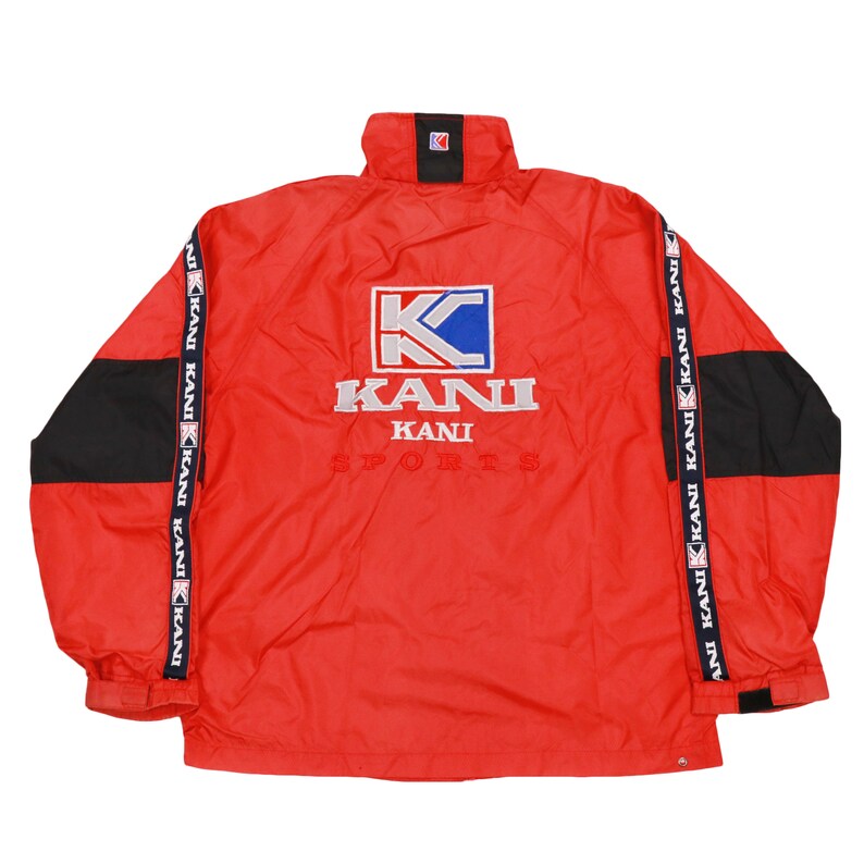 KARL KANI Sport windbreaker Jacket Big Logo Size L | Etsy