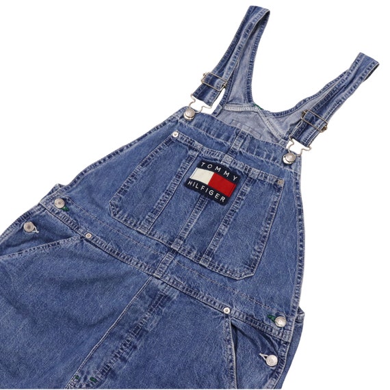 Vintage 90s Tommy hilfiger Overalls Size 34 in