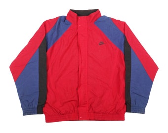 Vintage Nike Windbreaker Jacket 90s Colorblock Retro Sportswear Streetwear