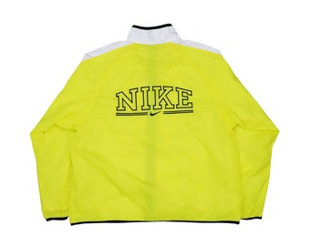 vintage années 90 Nike Big Logo Windbreaker Jacket Taille M