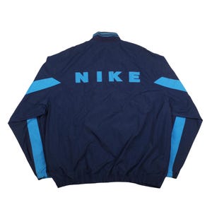 Vintage 90s Nike Half Zip Windbreaker Jacket Big Logo Size XL