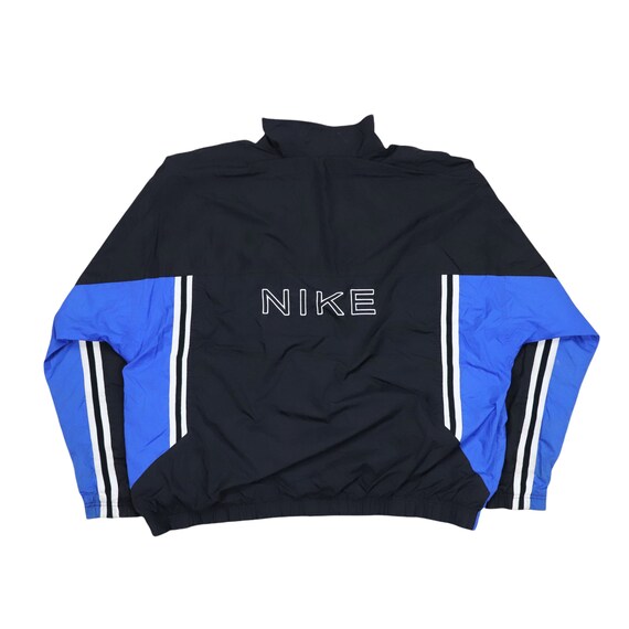 Vintage 90s Nike Mini Swoosh Logo Windbreaker Jacket Size XXL