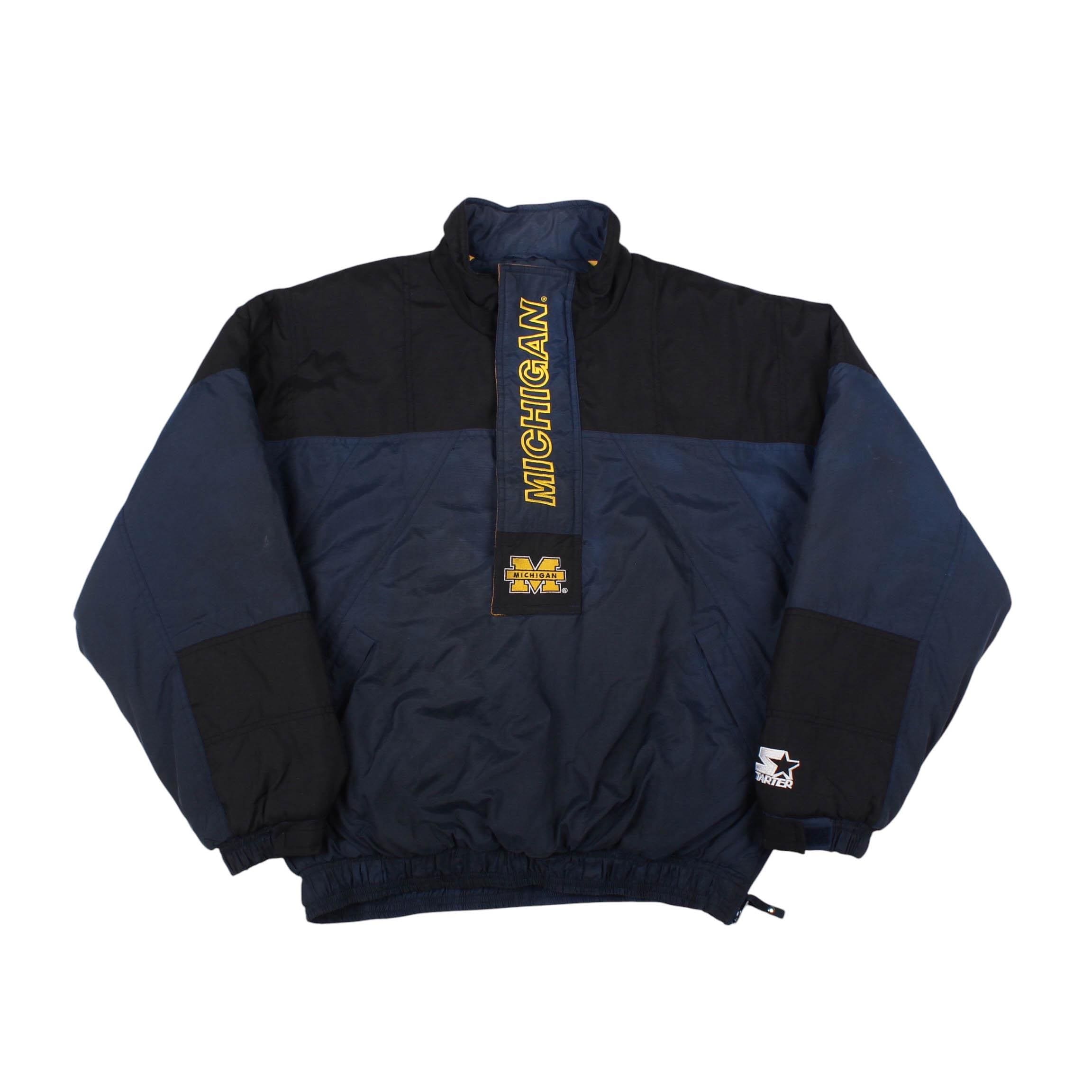 Michigan Starter Jacket - Etsy