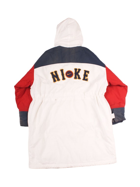 Vintage 90's NIKE Big Logo Coat Jacket Size XL - Etsy Canada