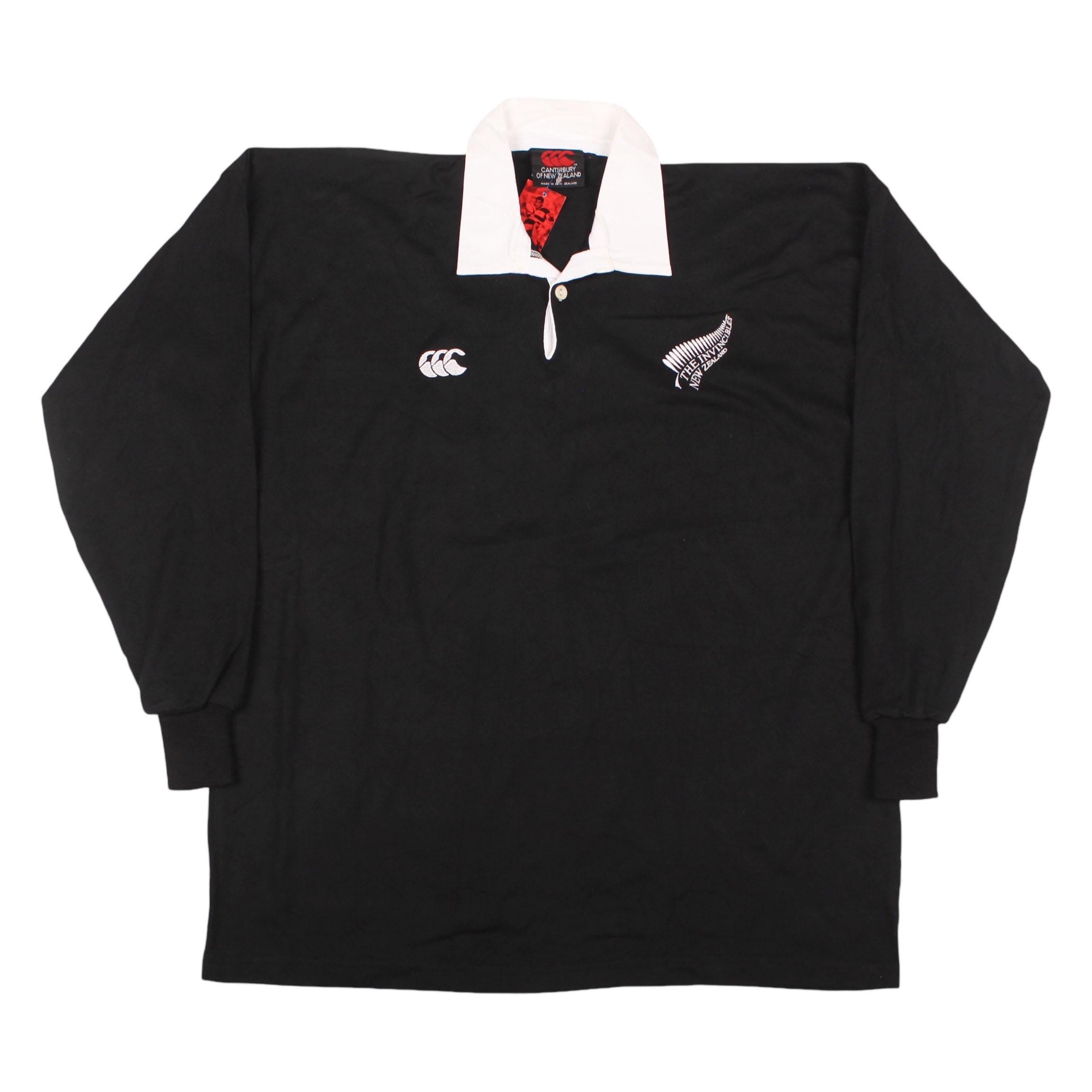 【メーカー公式ショップ】 ALL BLACKS CANTERBURY ラクビージャージ ヴィンテージ ウェア