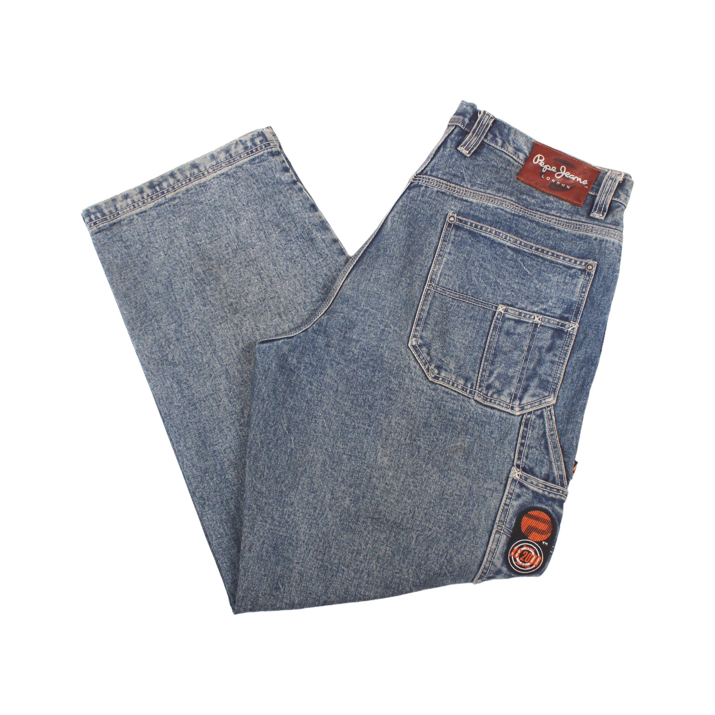 Akademiks Streetwear, Hip Hop, Jeans With Jean Patches 34x30 