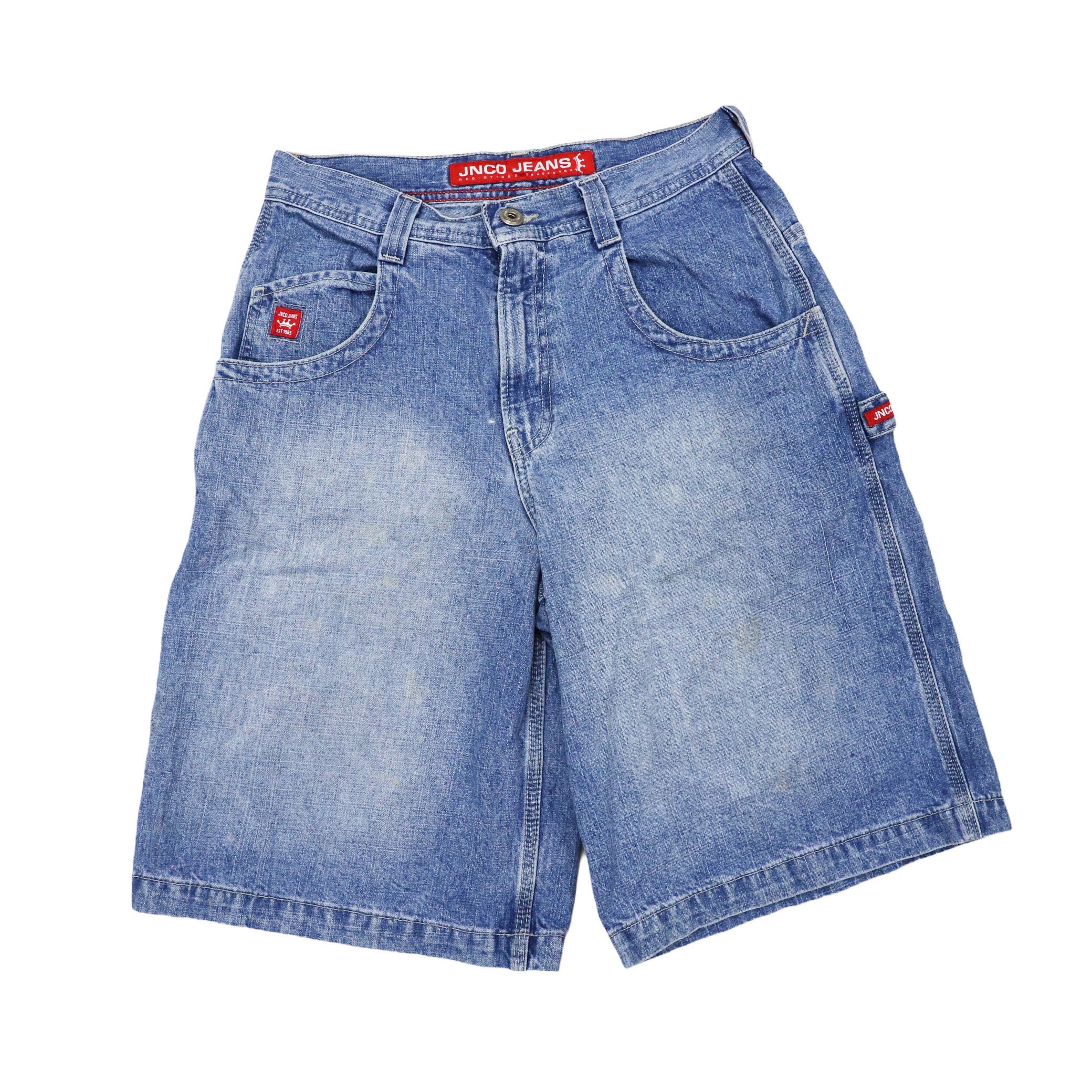 Vintage JNCO JEANS Shorts Size 30 in / 90s Hip Hop Shorts 