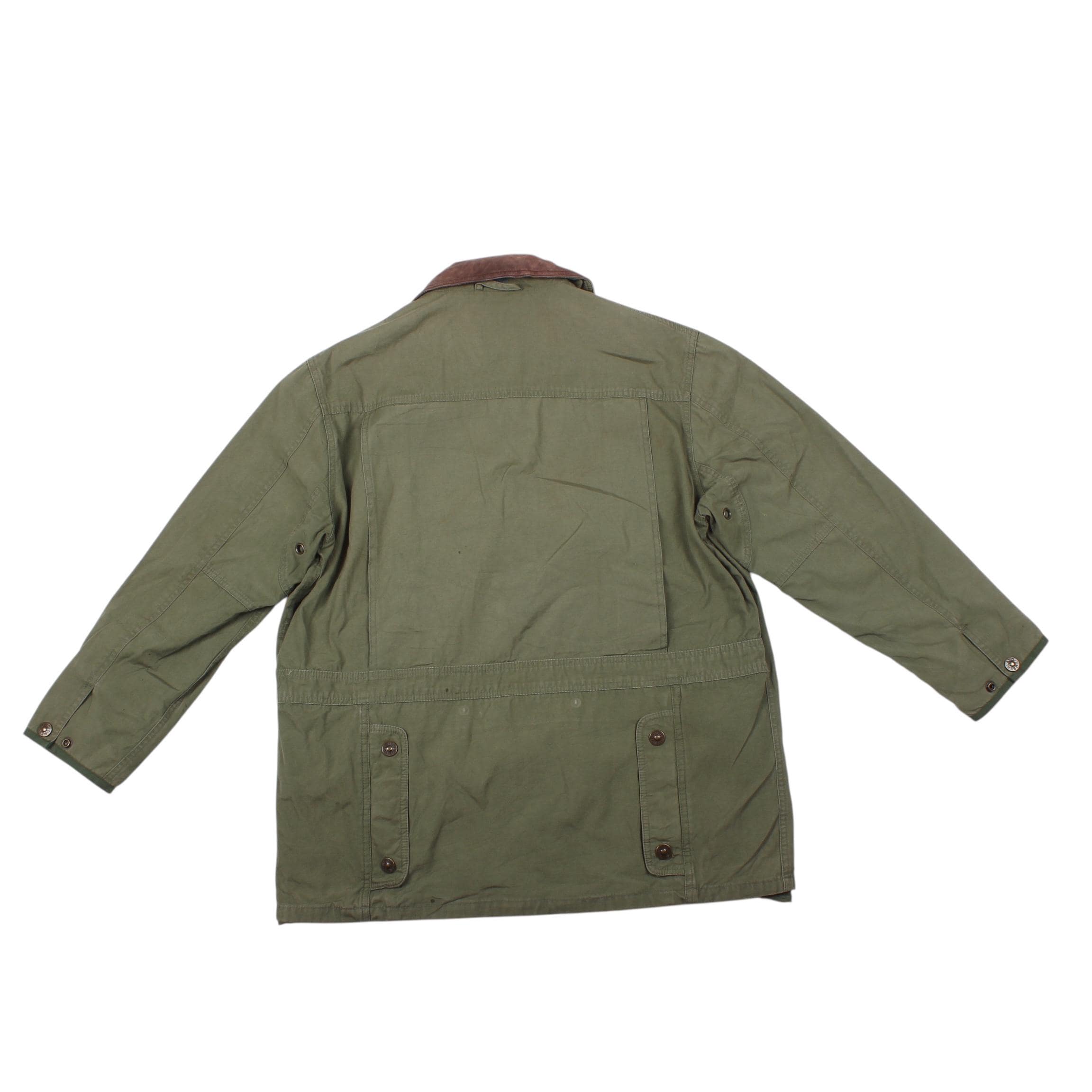 Vintage Timberland Weathergear Hunting Jacket Green Field Coat 