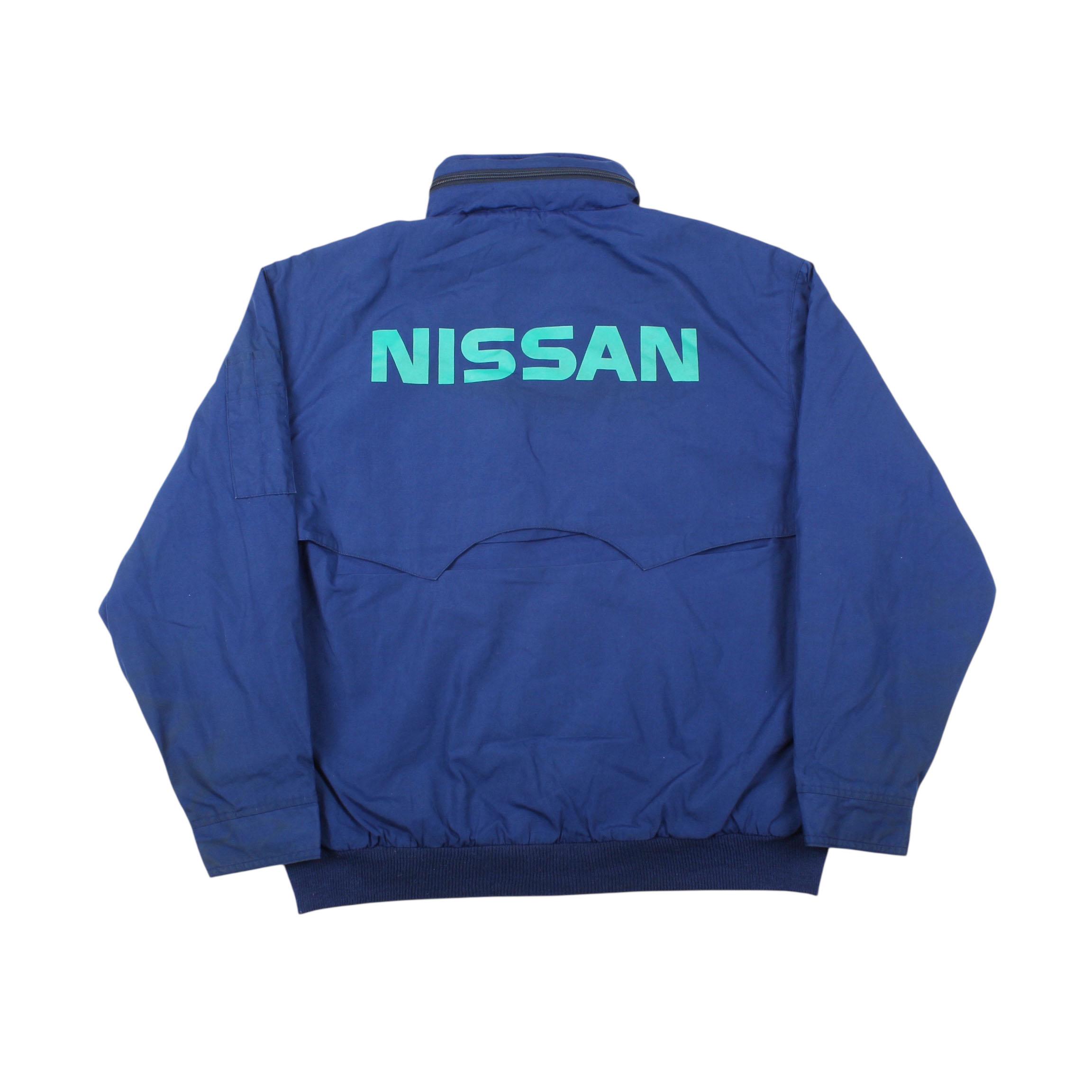 当時物】NISSAN HITEQ WORK JACKET Vintage Nissan Work Jacket Blue