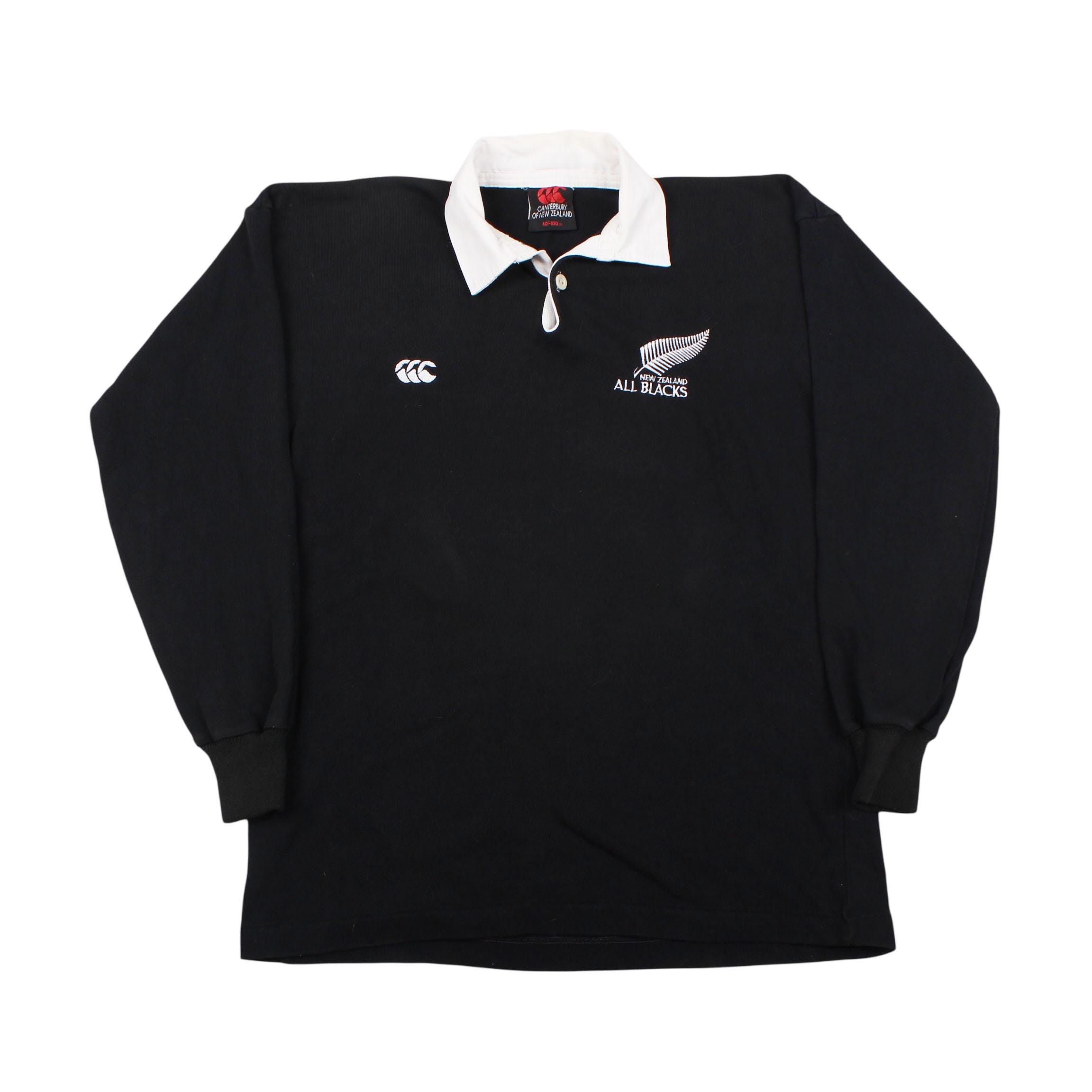 Vintage Canterbury of New Zealand All Blacks Rugby Shirt - Etsy UK