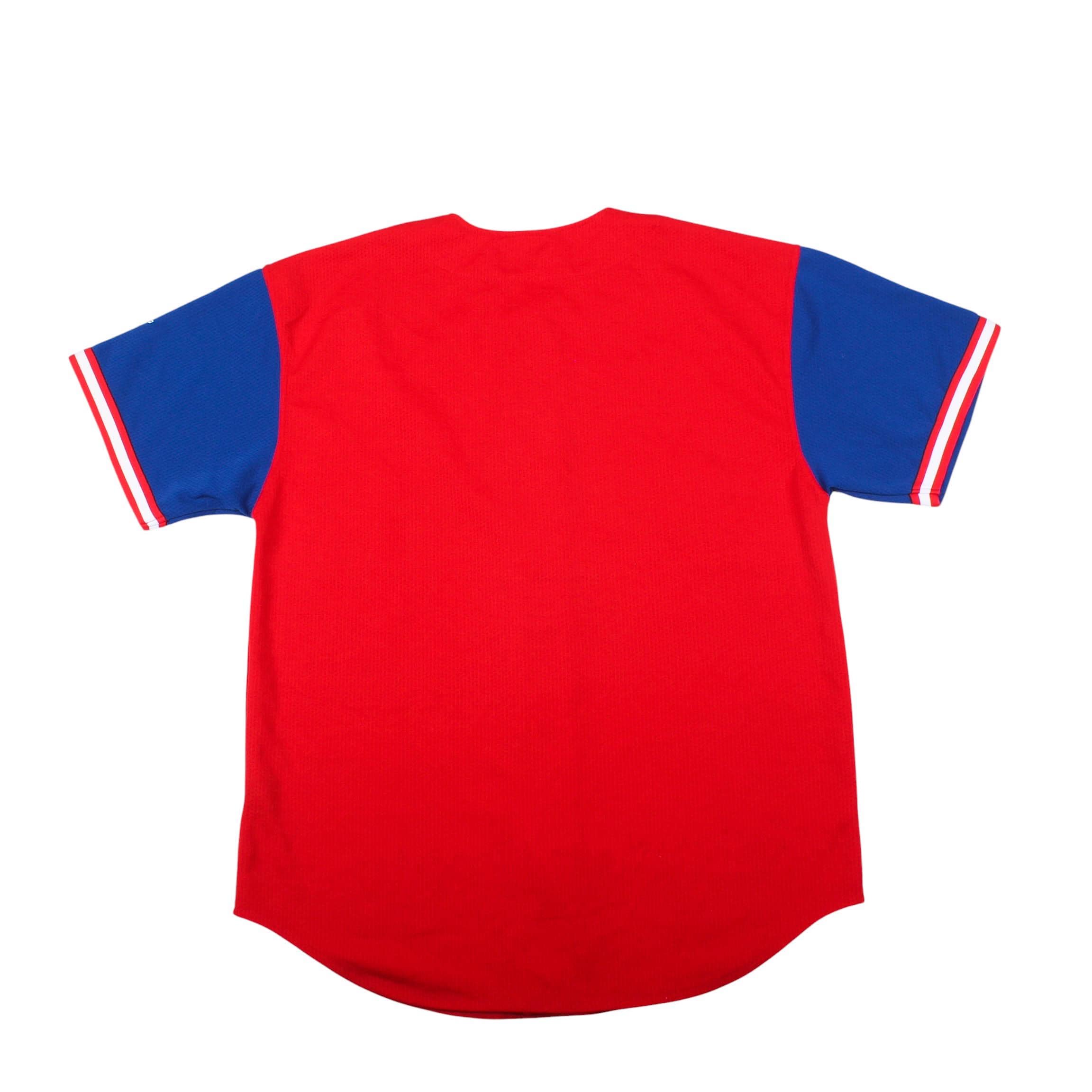 Vintage LA Dodgers Jersey - 90s Red Starter Baseball Button up