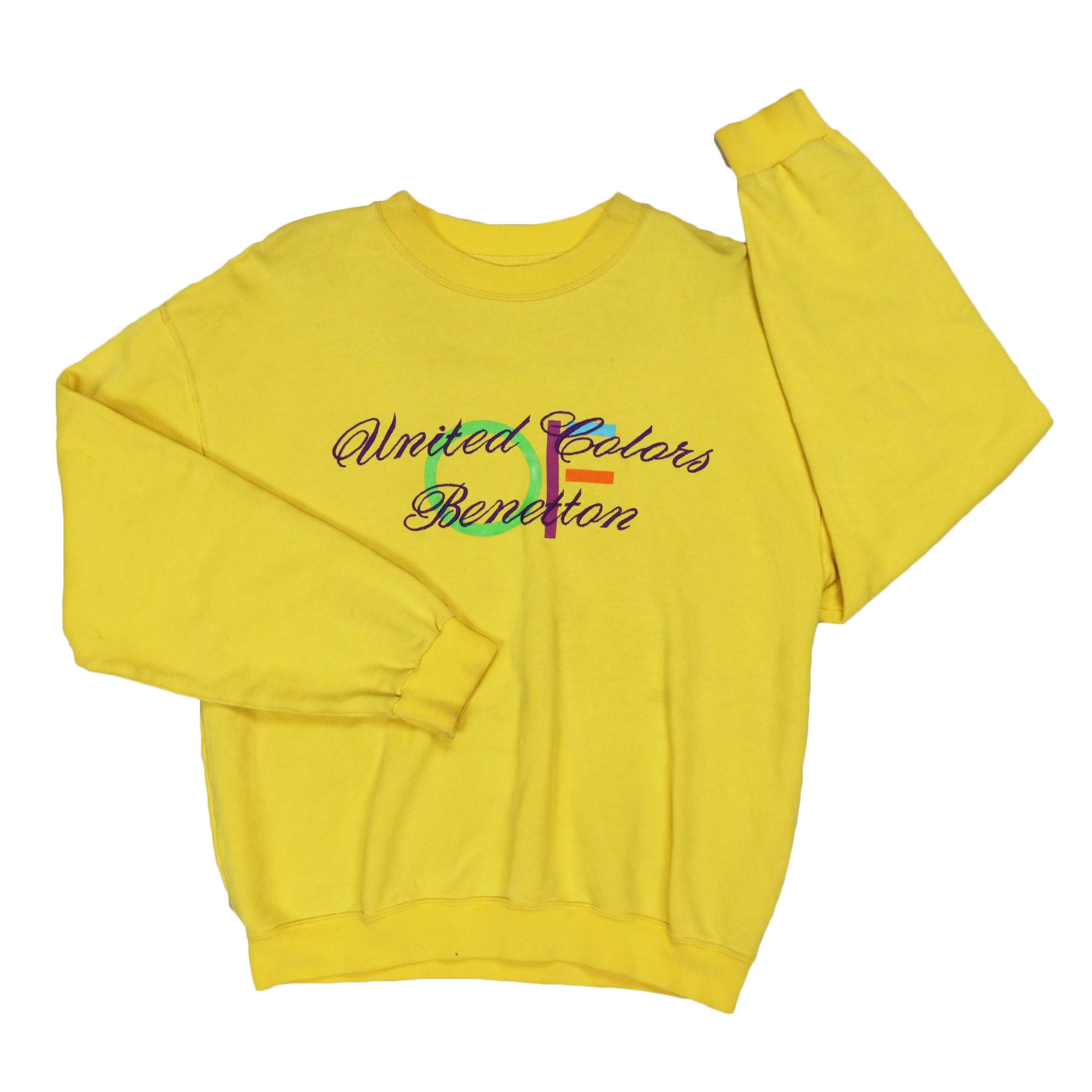 Vintage 90s United Colors of Benetton Sweatshirt Sweater - Etsy Singapore