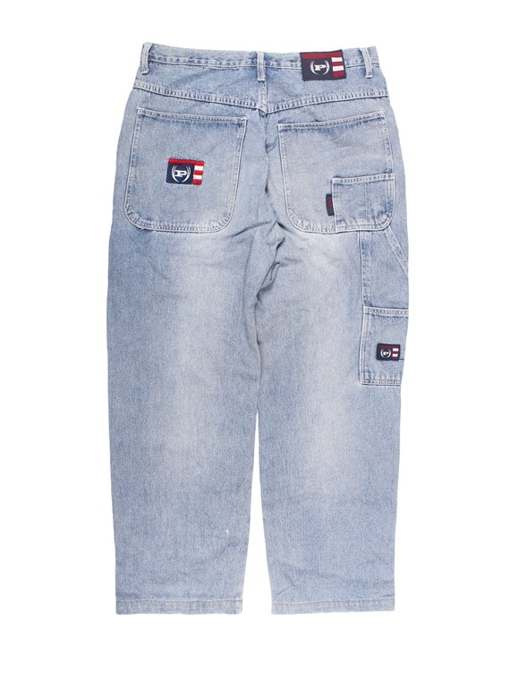 Vintage PHAT FARM Jeans  Size W 34 in  ,  Hip Hop… - image 2