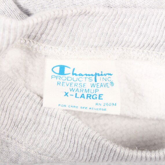 Champion Reverse Weave Sweatshirt Embroidery Logo Size XL - Etsy