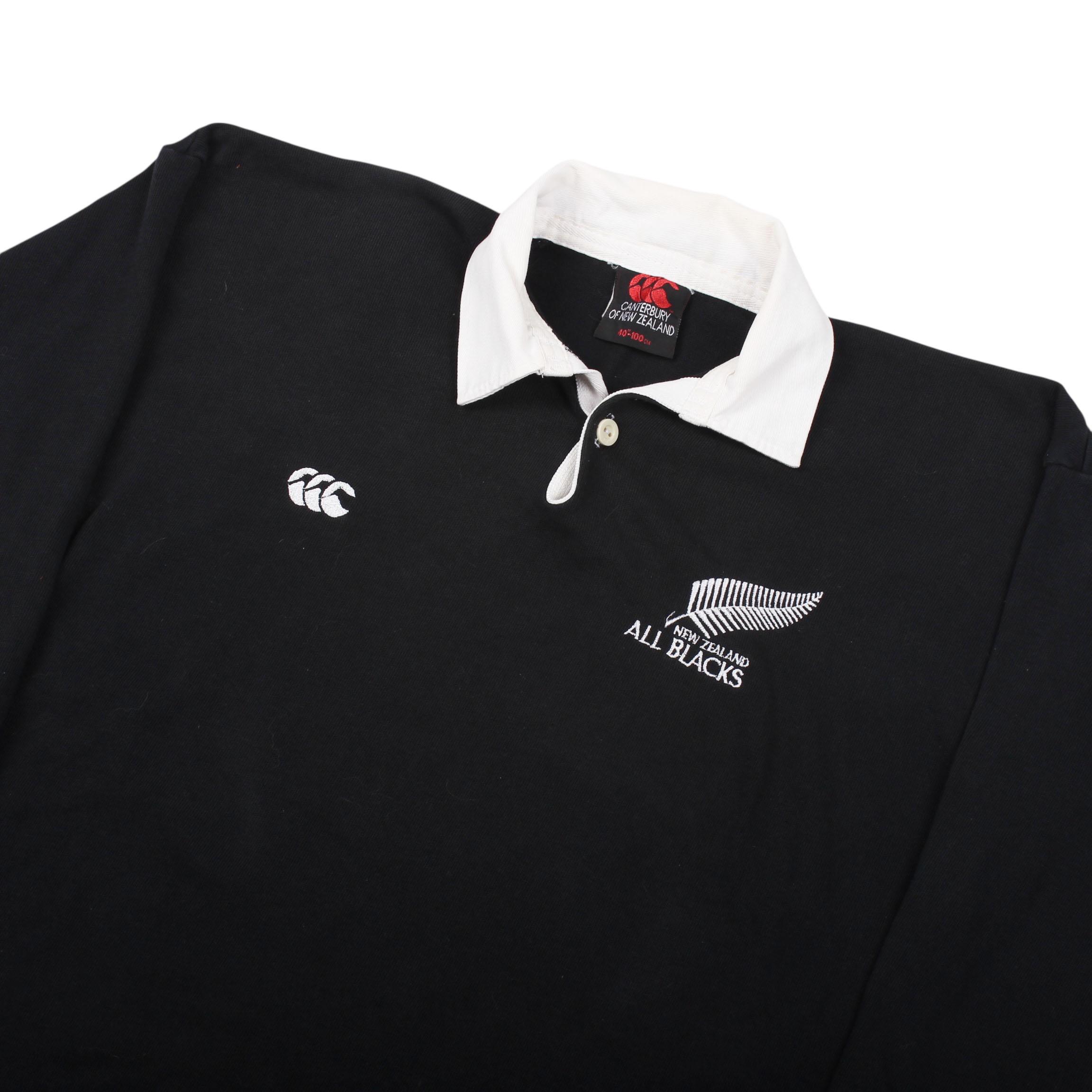 Vintage Canterbury of New Zealand All Blacks Rugby Shirt - Etsy UK