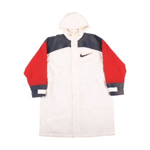 vintage des années 90 NIKE grand logo manteau veste taille XL