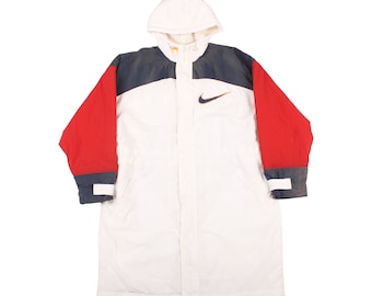 Vintage 90's NIKE Big logo Coat Jacket Size XL