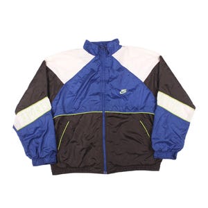 Veste coupe-vent Nike, vintage des années 90, veste en nylon, coupe-vent vintage, coupe-vent des années 90, an 2000, vintage Nike, taille L