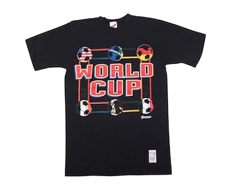 Adidas 1994 World Cup T-shirt Vintage 90s USA Made Sports