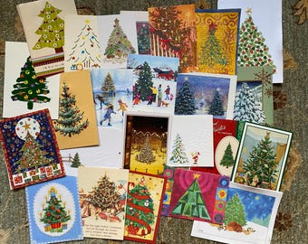 Crafting Repurposed Christmas Card Covers Recycled