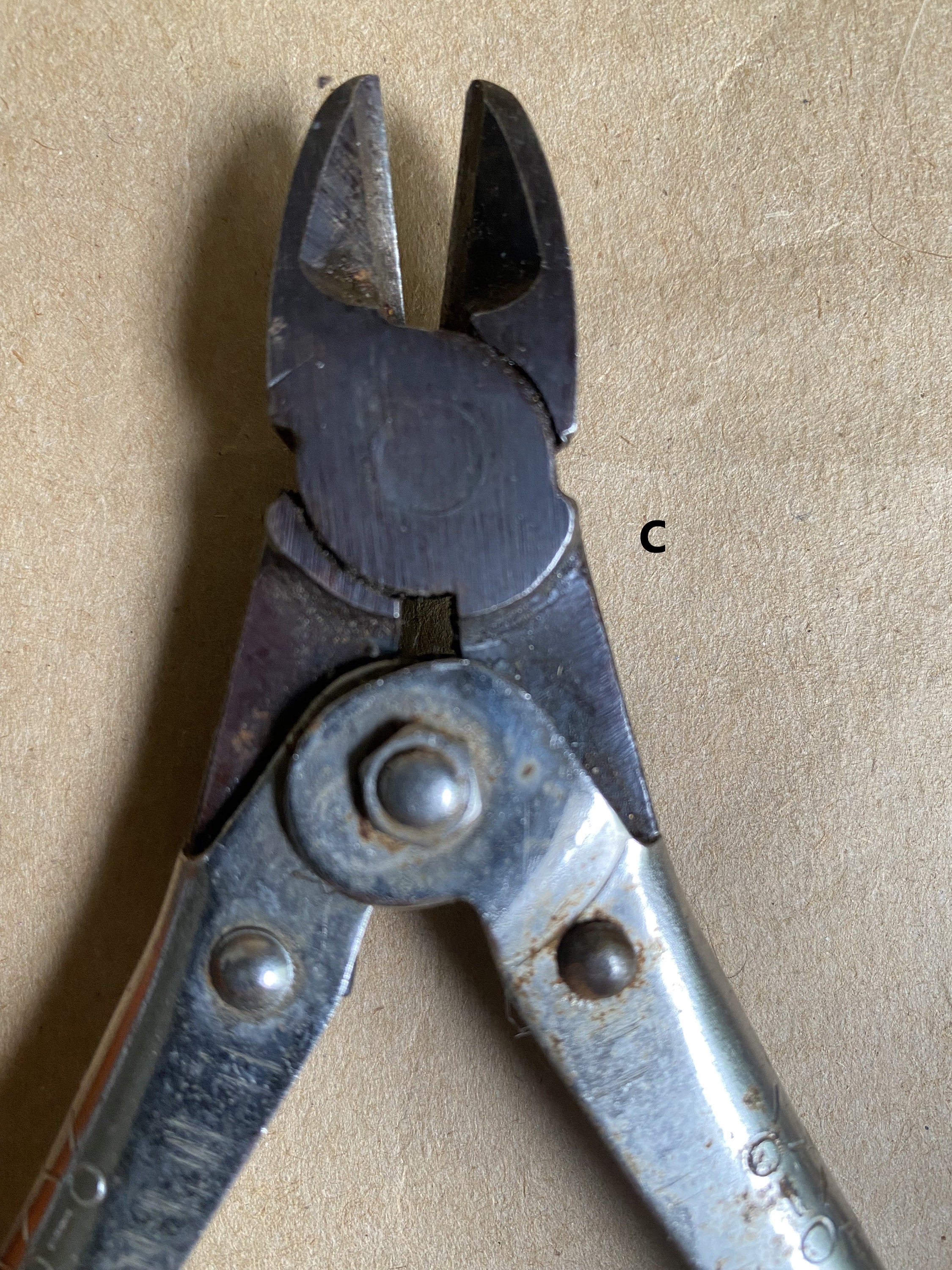 Vintage Maun Industries Wire Cutters Diagonal Cutting Pliers Etsy