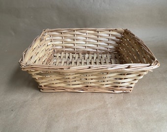 Rectangular Shallow Basket Gift Presentation Basket