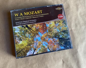 Mozart Complete Wind Concertos on Period Instruments American Classical Orchestra 3 CD Classical Music