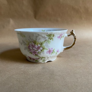 Elite Works Limoges Tea Cup Lavender Flowers No Saucer