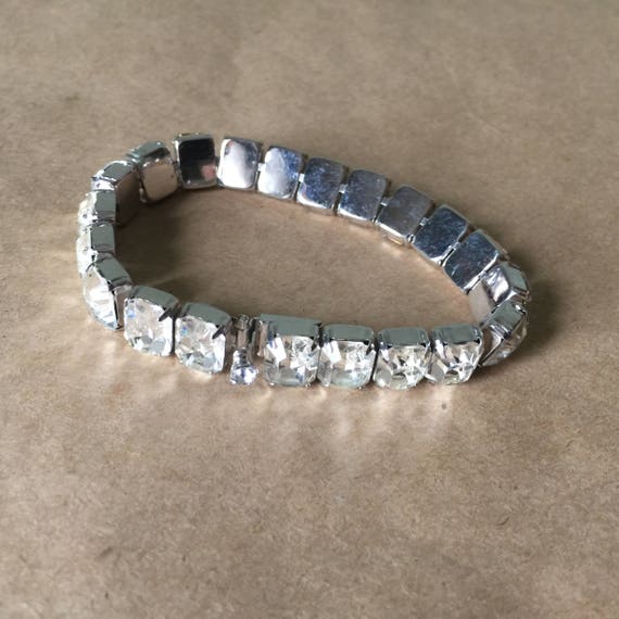 Rhinestone Link Bracelet - image 4