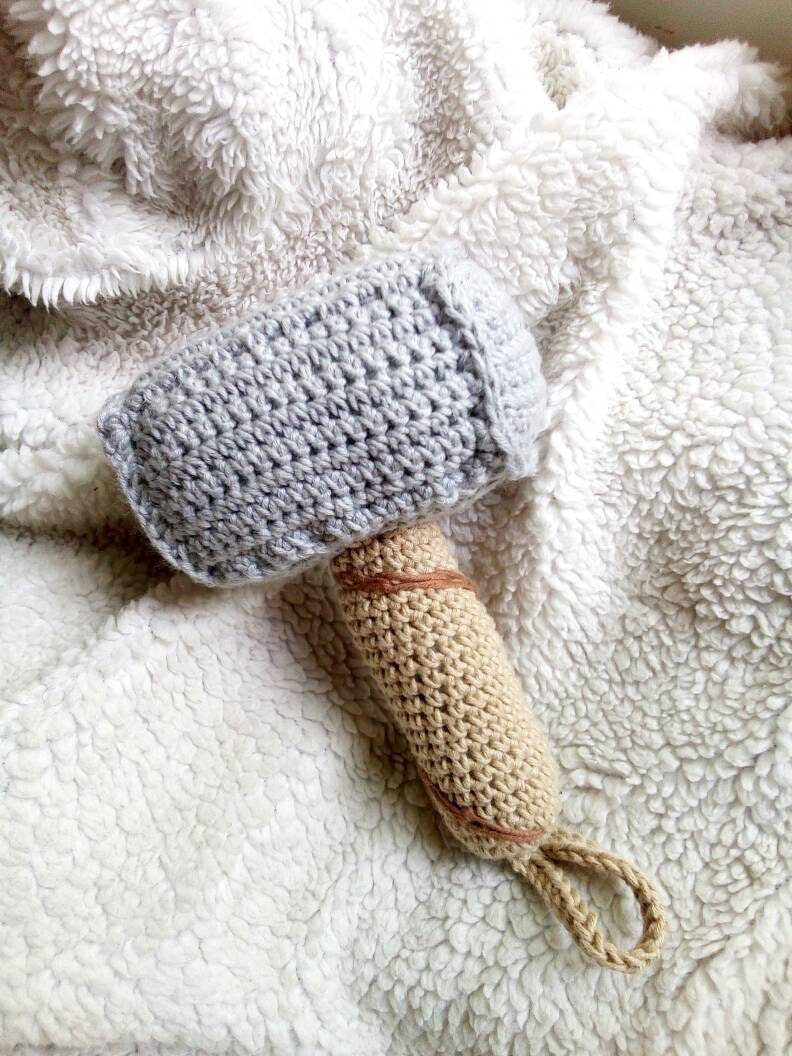 Kit mini veggy hochets pour bébé en crochet en coton bio The veggy toys